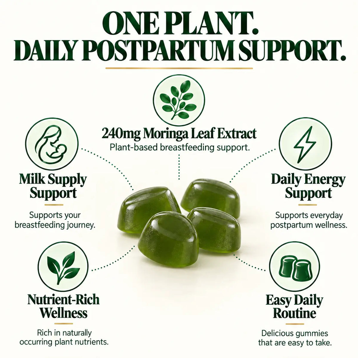 Fuller Bottles in 5 Days With the 13-Nutrient Moringa Gummy